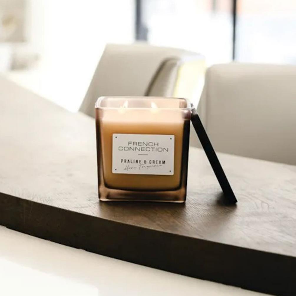 French Connection Praline & Cream Large Jar Candle Extra Image 3